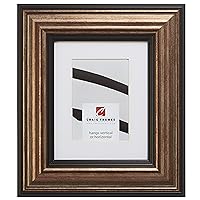 21307201 20 x 24 Inch Aged Copper and Black Picture Frame Matted to Display a 16 x 20 Inch Photo