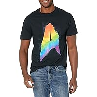 Star Trek Men's Discovery Pride Paint Badge T-Shirt