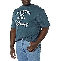 Disney Big & Tall Logo Cuddles Men's Tops Short Sleeve Tee Shirt
