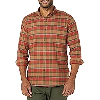 Goodthreads Men's Standard fit Long Sleeve Stretch Shirt with Pocket