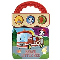 Brave Little Red Engine: 3-Button Fire Truck Sound Board Book for Babies and Toddlers (My Little Sound Book) Brave Little Red Engine: 3-Button Fire Truck Sound Board Book for Babies and Toddlers (My Little Sound Book) Board book