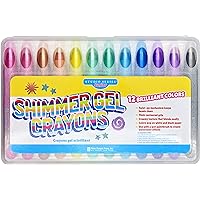 Studio Series Shimmer Gel Crayons (set of 12)