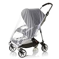 Baby Stroller & Play Yard Insect Netting - with Elastic Trim Mesh Cover - Model CK093