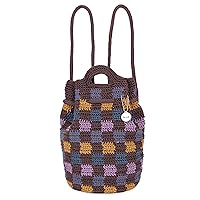 The Sak Large Dylan Backpack in Crochet, Adjustable Backstrap