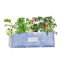Breathable Raised Bed (Provides More Oxygen to Roots), 3 Cu. Ft., No Assembly Needed, Reusable & Weatherproof