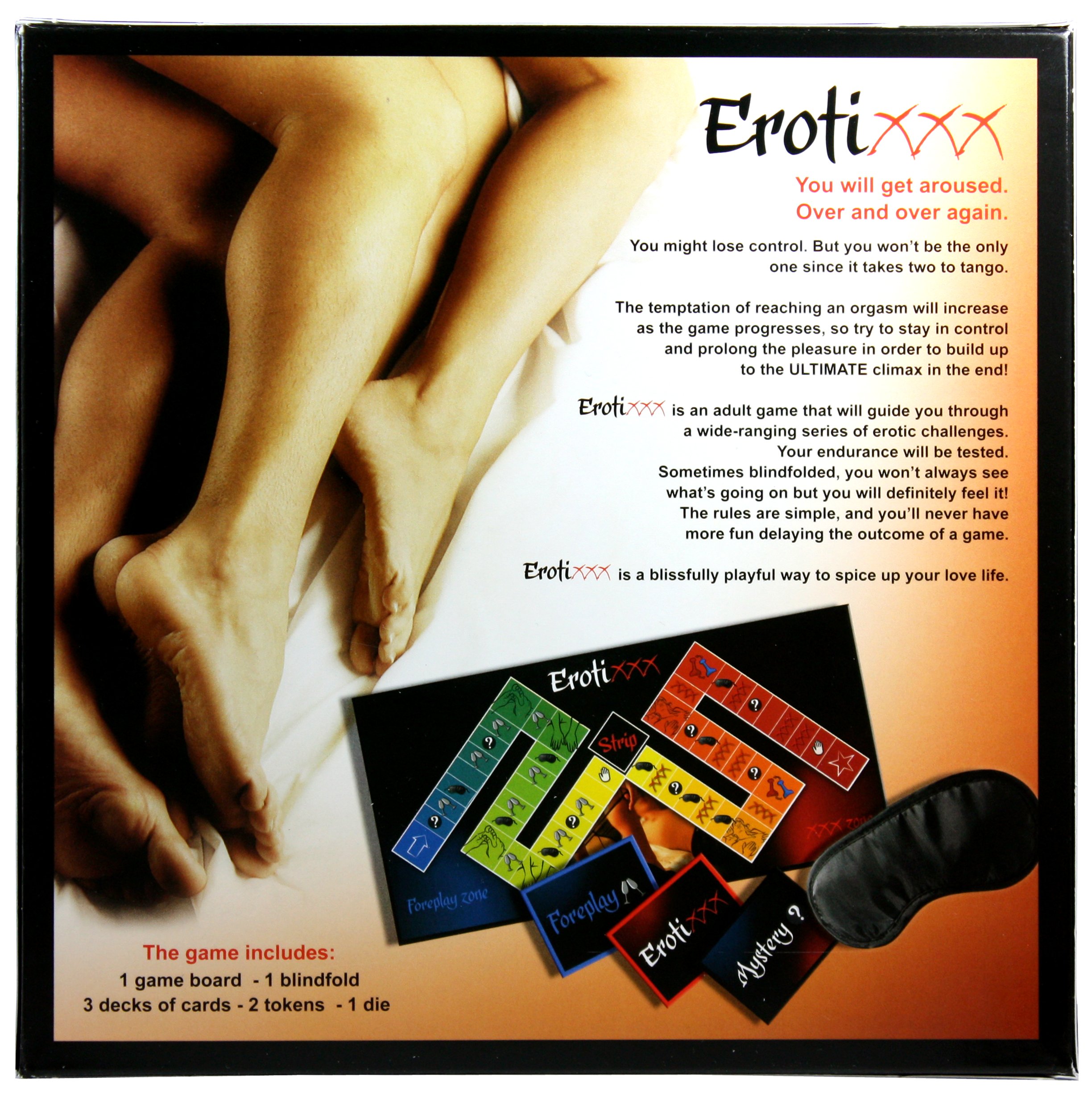 MFKS Games ErotiXXX, Adult Board Game for Couples and Lovers, Bundle