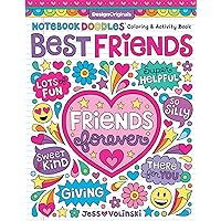 Notebook Doodles Best Friends: Coloring & Activity Book (Design Originals) 29 Fun Friendship-Themed Designs; Beginner-Friendly Empowering Art Activities for Tweens, on High-Quality Perforated Pages Notebook Doodles Best Friends: Coloring & Activity Book (Design Originals) 29 Fun Friendship-Themed Designs; Beginner-Friendly Empowering Art Activities for Tweens, on High-Quality Perforated Pages Paperback