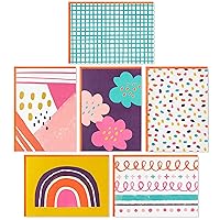 Hallmark Blank Cards Assortment, Modern Doodles (48 Cards with Envelopes) for Graduation, Just Because, All Occasion