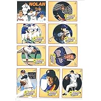 Nolan Ryan 1991 Upper Deck Baseball Heroes Complete Insert Set