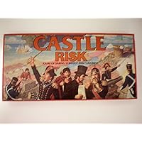 VINTAGE GAME -- Castle Risk -- Game of Daring Strategy and Conquest -- 1986 -- Parker Brothers -- For 2 to 6 players Ages 10 to adult -- Complete as shown