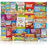 Christmas Healthy Snacks Care Package Snack Box Grab And Go Variety Pack (30 Count) - Discover a whole new world of Healthy Snacks - Snack Variety Women Men Adult Kid Teens Gift Basket