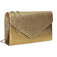 SwankySwans Damen Clutch Umschlag Kelly Glitzer Party Ball Clutch