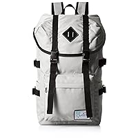 AVVENTURA(アヴェンチュラ) Nylon Mountain Backpack, Gray (Light Gray), One Size