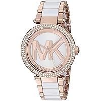Michael Kors Women's Parker Rose Gold-Tone Watch MK6365