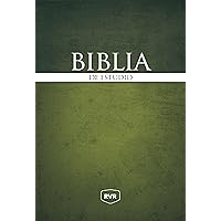 Santa Biblia de Estudio Reina Valera Revisada RVR (Spanish Edition) Santa Biblia de Estudio Reina Valera Revisada RVR (Spanish Edition) Kindle Hardcover