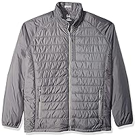 Cutter & Buck Men's Big and Tall B&t Spark Systems Packable Barlow Pass Quilted Jacket