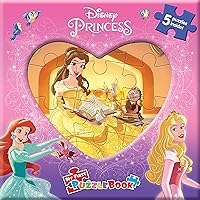 Phidal – Disney’s Princess My First Puzzle Book - Jigsaw Book for Kids Children Toddlers Ages 3 and Up Preschool Educational Learning - Gift for Easter, Holiday, Christmas, Birthday Phidal – Disney’s Princess My First Puzzle Book - Jigsaw Book for Kids Children Toddlers Ages 3 and Up Preschool Educational Learning - Gift for Easter, Holiday, Christmas, Birthday Board book