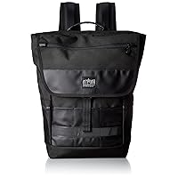 Manhattan Portage(マンハッタンポーテージ) Men's Label MP1269BL Official HUB Backpack, Black (Black 19-3911tcx)