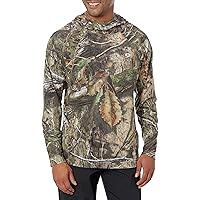 Mossy Oak Men's Camo Hoodie Lightweight Hunting Shirts