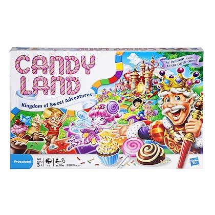 Candy Land: Kingdom of Sweet Adventures Kids Board Game, Preschool Games for 2-4 Players, Kids Board Games, Preschool Games, Ages 3 and Up (Amazon Exclusive)