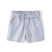 Gymboree,and Toddler Tie Front Linen Shorts,Boy Thats Blue,2T