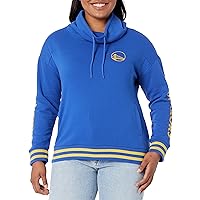 Ultra Game NBA Women's Super Soft Pullover Hoodie Funnel Sweatshirt