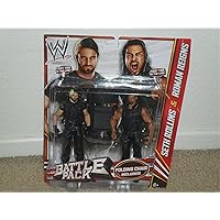 WWE Battle Pack Series #24 Reigns and Rollins Action Figure, 2-Pack
