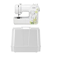 Brother SM1704 17-Stitch Free Arm Sewing Machine and 5300A Hardcase for Carrying and Storage