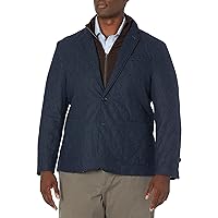 James Campbell Men's Hybrid Quilted Outerwear Jacket