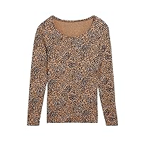 Marks & Spencer Women's Heat Gen Long Sleeve Print Top