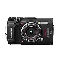 Olympus TG-5 Waterproof Camera with 3-Inch LCD, Black (V104190BU000) (Renewed)