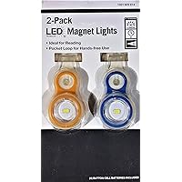 LED Magnet Lights, 2-Pack