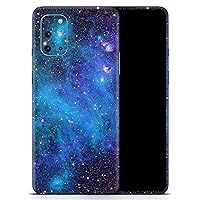 Azure Nebula - Full-Body Cover Wrap Decal Skin-Kit Compatible with The OnePlus 7T Pro (Full-Body, Screen Trim & Back Glass Skin)