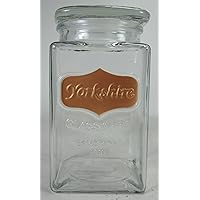 Circleware Yorkshire 42oz. Canister with Copper Metallic Panel Home and Kitchen Utensils