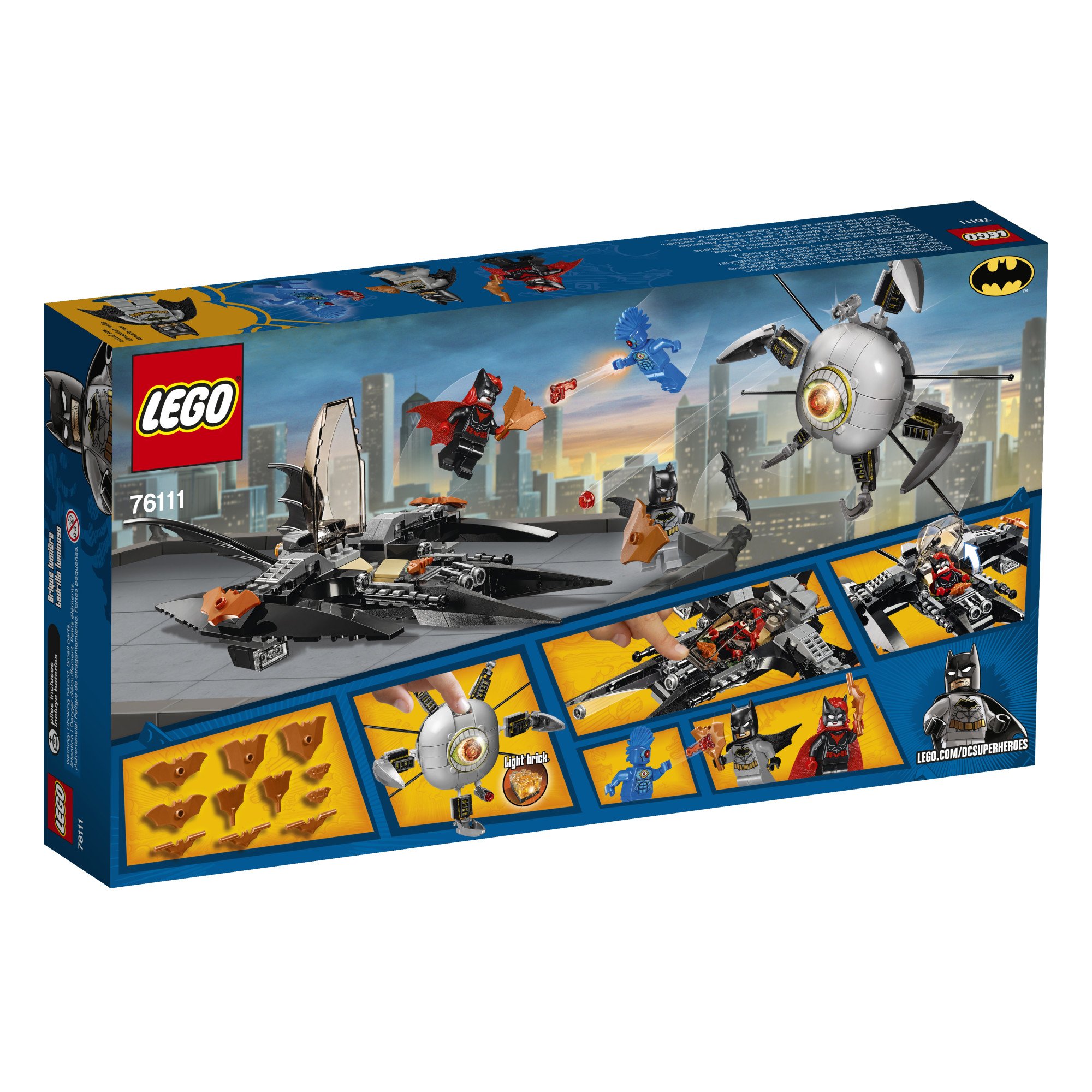LEGO DC Super Heroes Batman: Brother Eye Takedown 76111 Building Kit (269 Piece) (Discontinued by Manufacturer)