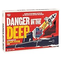 Danger In The Deep by Professor Puzzle Games - Unique 2 hour Multiplayer Escape Room Game. - Can you save the day with your lateral thinking & code-breaking skills?