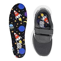 FLAT SOCKS Kids, Machine Washable, Moisture-Wicking, No Show, Breathable, Barefoot, Sockless Shoe Inserts for Kids