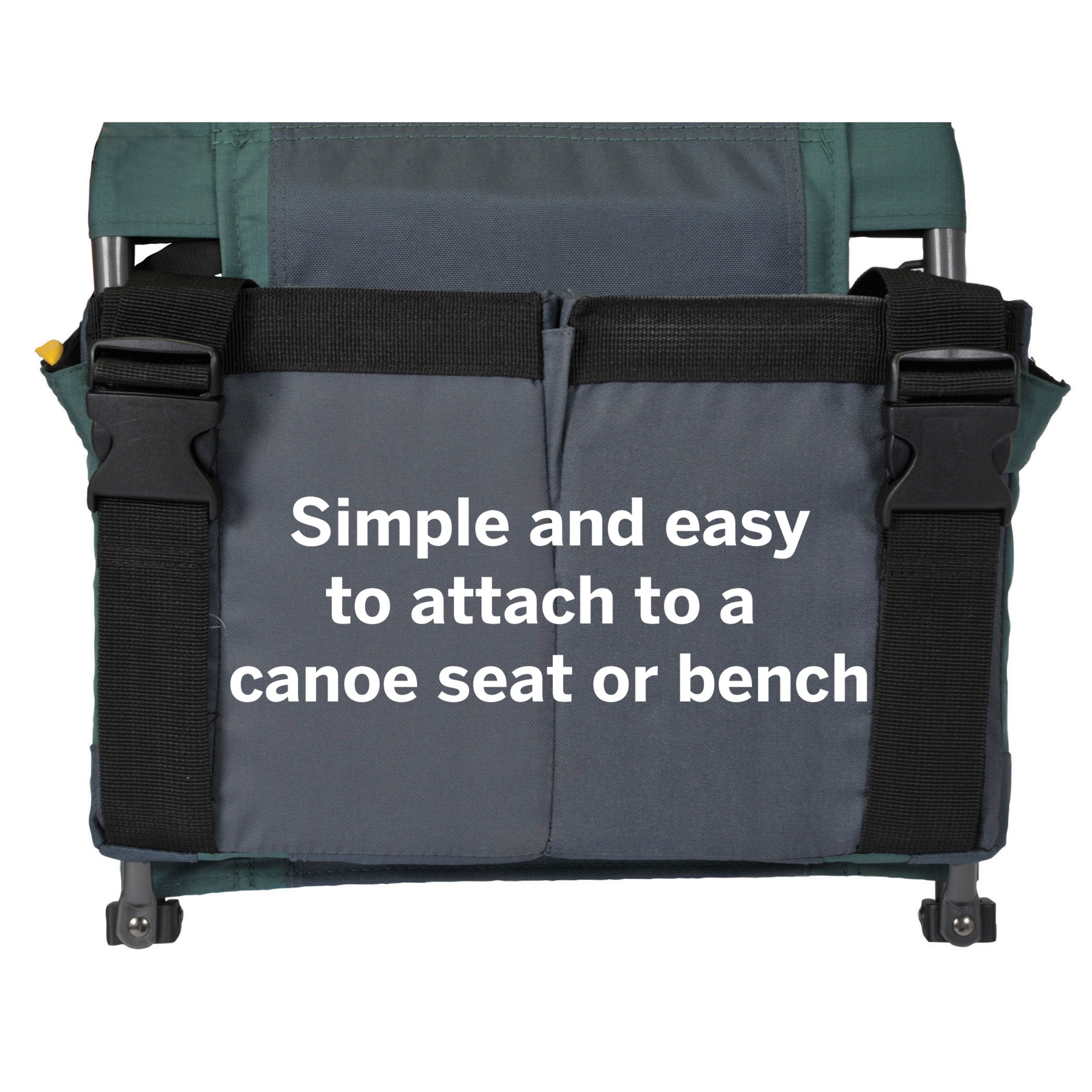 GCI Outdoor SitBacker Adjustable Canoe Seat with Back Support