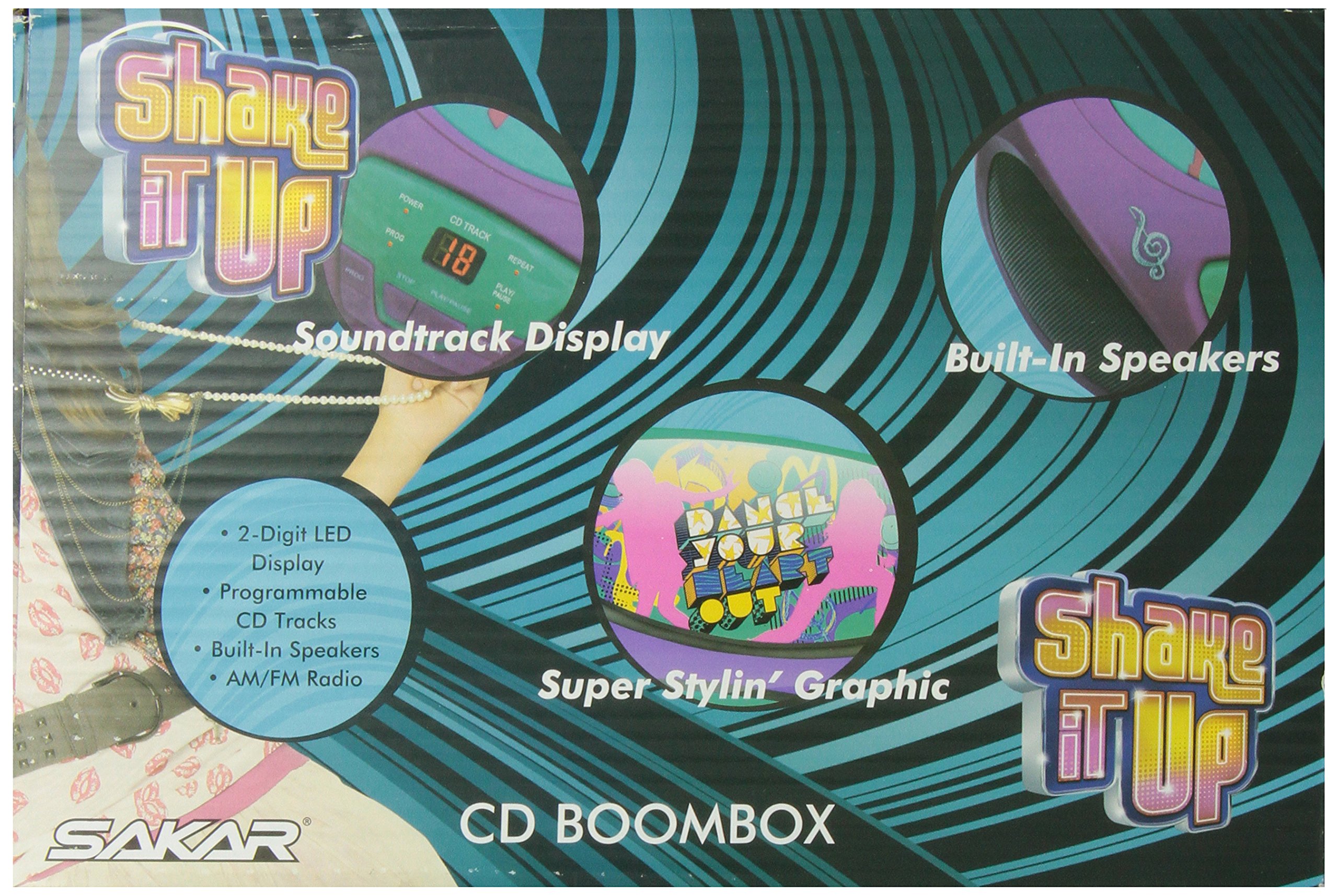 Shake It Up 56014-TRU CD Boombox (56014)