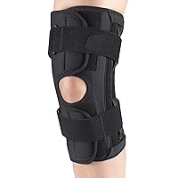 OTC Orthotex Knee Stabilizer Wrap with Spiral Stays, Black X-Large