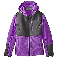 Free Country Little Girls' Fleece Full-Zip Hooded Jacket