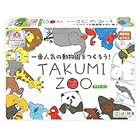 Hanayama Japan Toy Awards 2023 Communication Toy Category Excellent Award, Takumi ZOO Board Game, 10.5 x 7.5 x 1.7 inches (267 x 191 x 43 mm), Board Game Made by Elementary School Students Hanayama