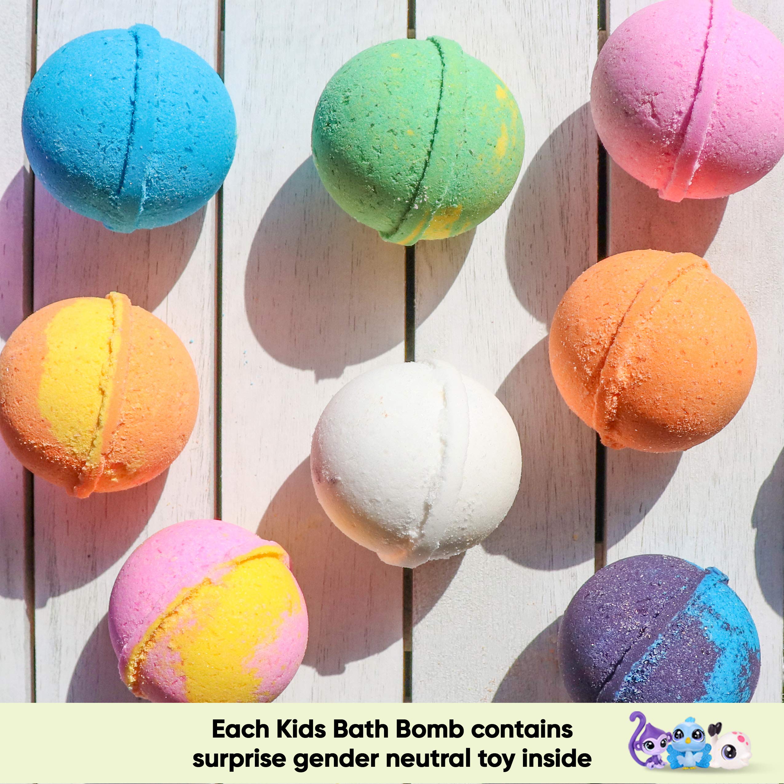 Sky Organics Kids Bath Bomb Gift Set for Body to Soak, Nourish & Enjoy, 6 ct.
