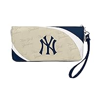 Mlb Compact Id Wallet In Sport Calf Leather  COACH