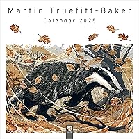 Martin Truefitt-Baker Wall Calendar 2025 (Art Calendar)