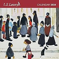 L.S. Lowry Mini Wall Calendar 2024 (Art Calendar)