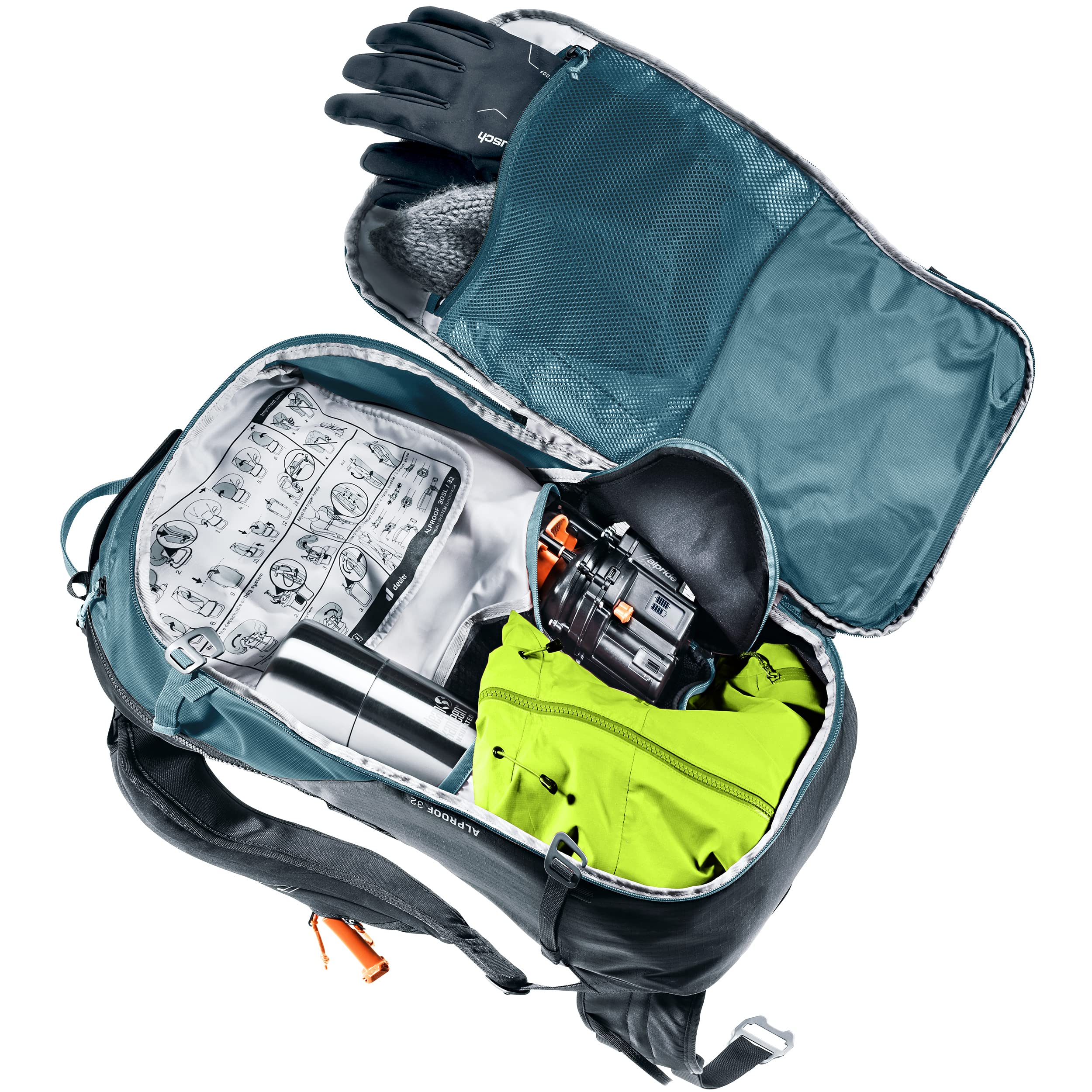 Deuter Alproof 32L Avalanche Backpack for Ski Touring