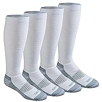 Dickies Men's Light Comfort Compression Over-the-calf Socks