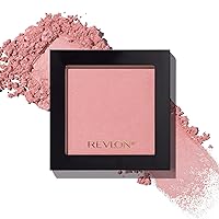 Revlon Blush, Powder Blush Face Makeup, High Impact Buildable Color, Lightweight & Smooth Finish, 004 Rosy Rendezvous, 0.17 oz