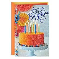 Hallmark Birthday Card (Another Year Brighter)